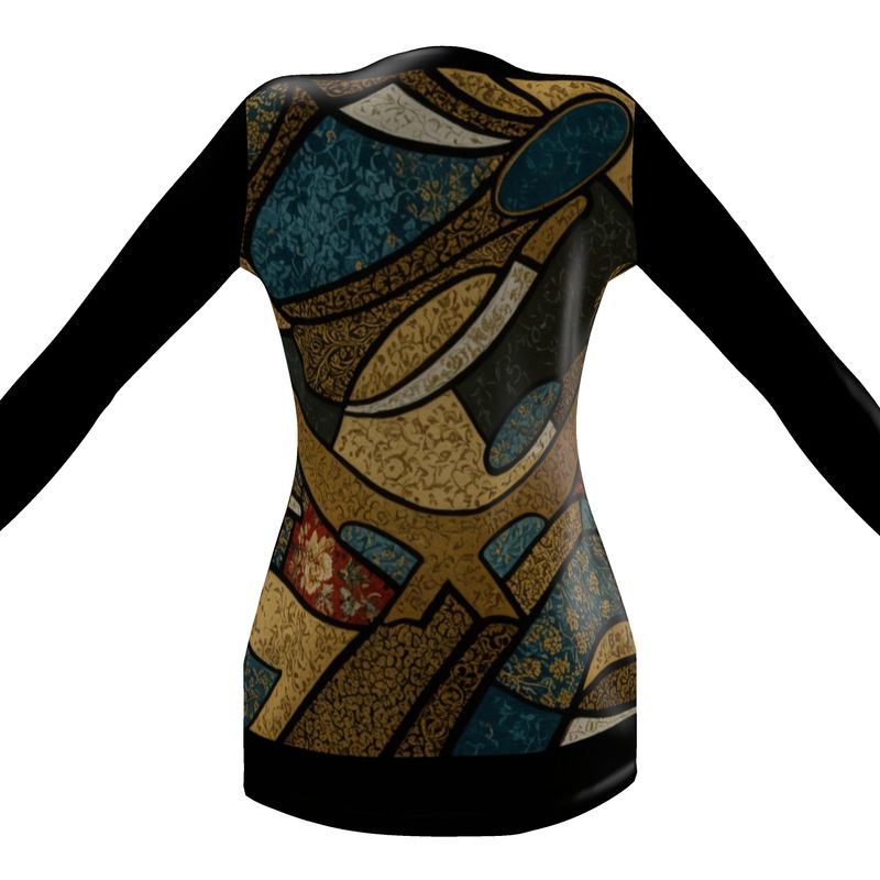 Chic Multi colored Cardigan Pockets & a Button