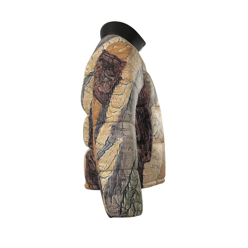 Nature's look in a Bomber jacket