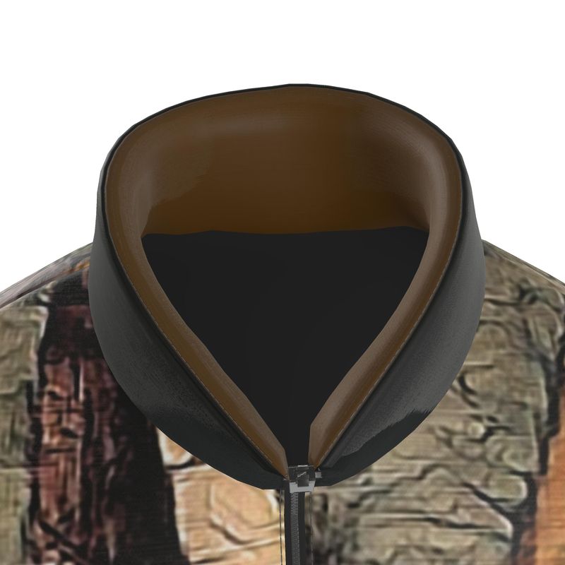 Nature's look in a Bomber jacket
