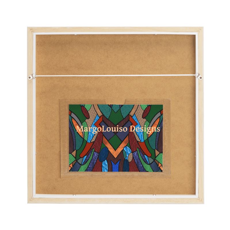 Framed Silk Scarf
