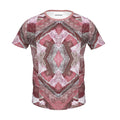 Girls Premium T-Shirt Lacy and Geometric