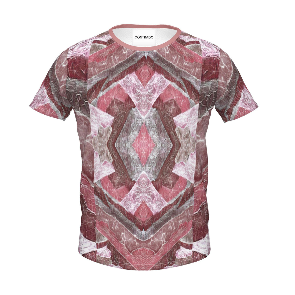 Girls Premium T-Shirt Lacy and Geometric