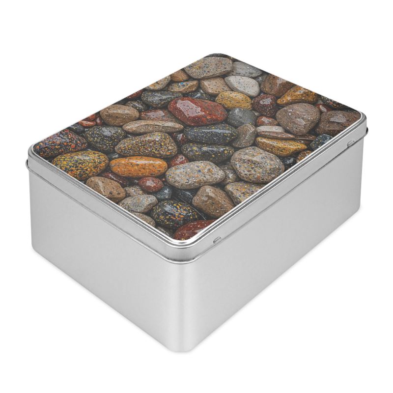 Biscuit Tin for Rock Collectors
