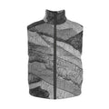 Rustic Black and Gray Puffer Vest