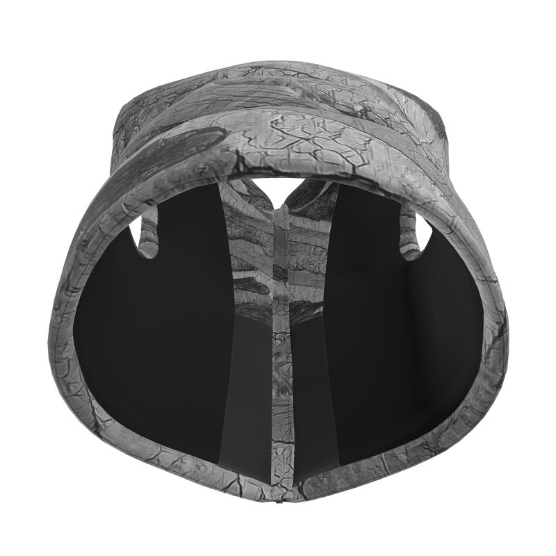 Rustic Black and Gray Puffer Vest