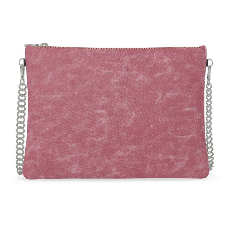 Pretty in Pink Collection Crossbody Bag With Chain