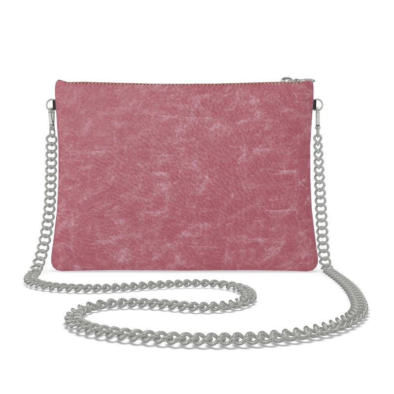 Pretty in Pink Collection Crossbody Bag With Chain