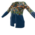 Ladies Stain Glass Cardigan With Pockets