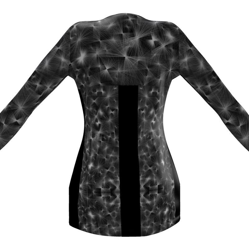 Ladies Chic Cardigan With Pockets and a Button