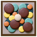 Washable Rugs 3D Textured Circles