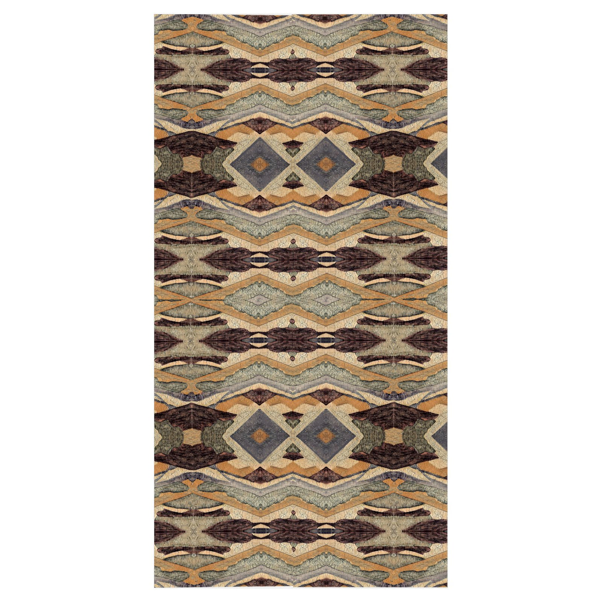 Washable Rug Earthtones