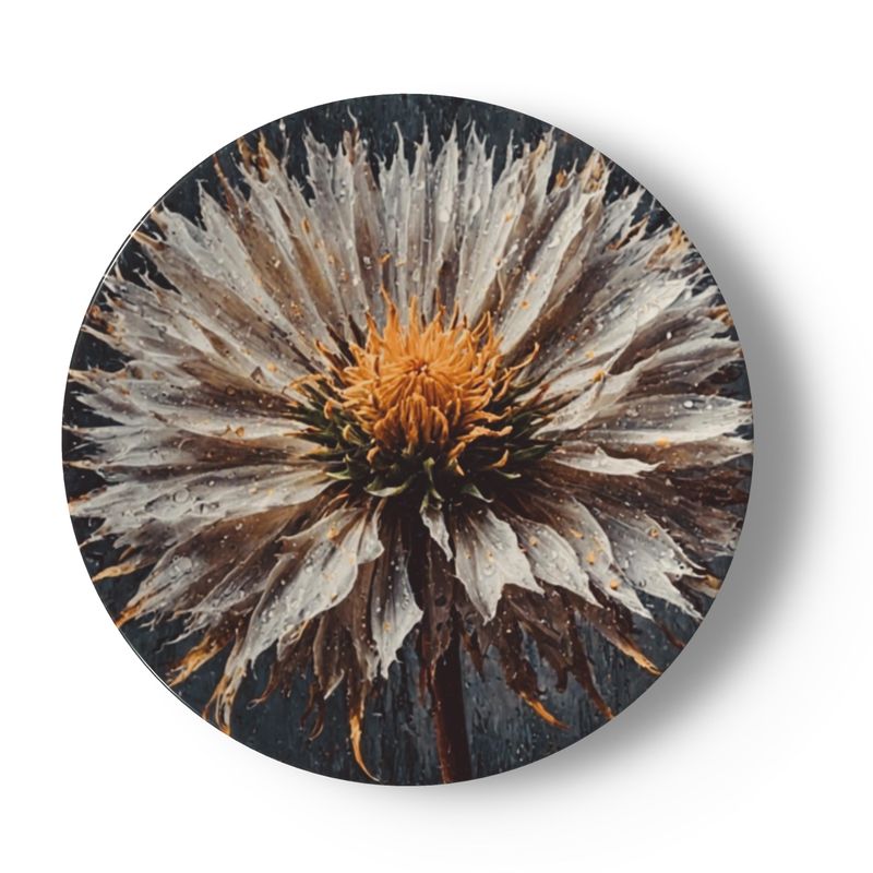 China Plates with unique flower design