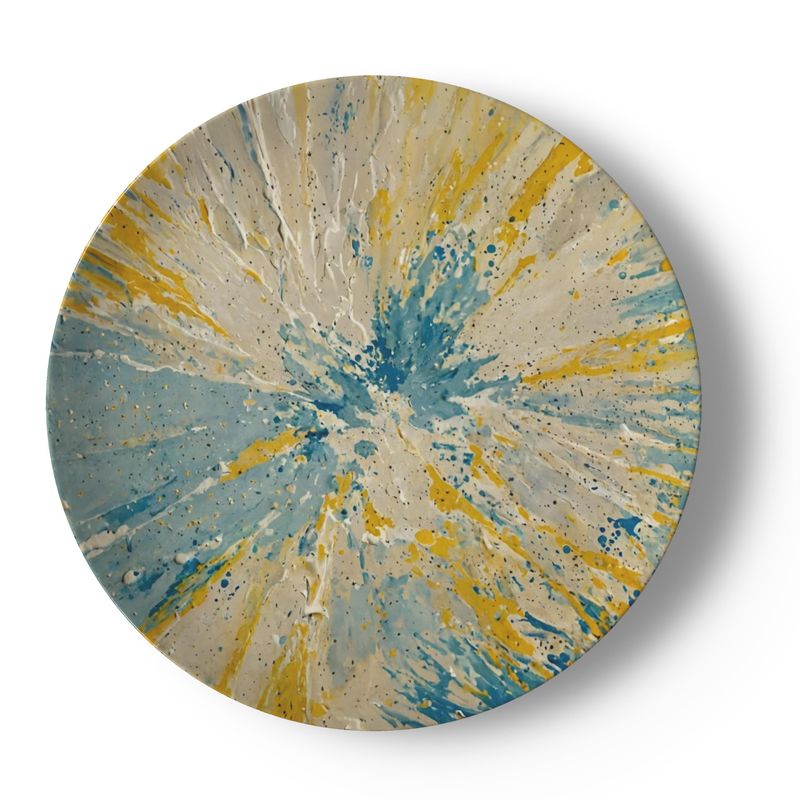 China Plates from Original Dutch Pour Paintings