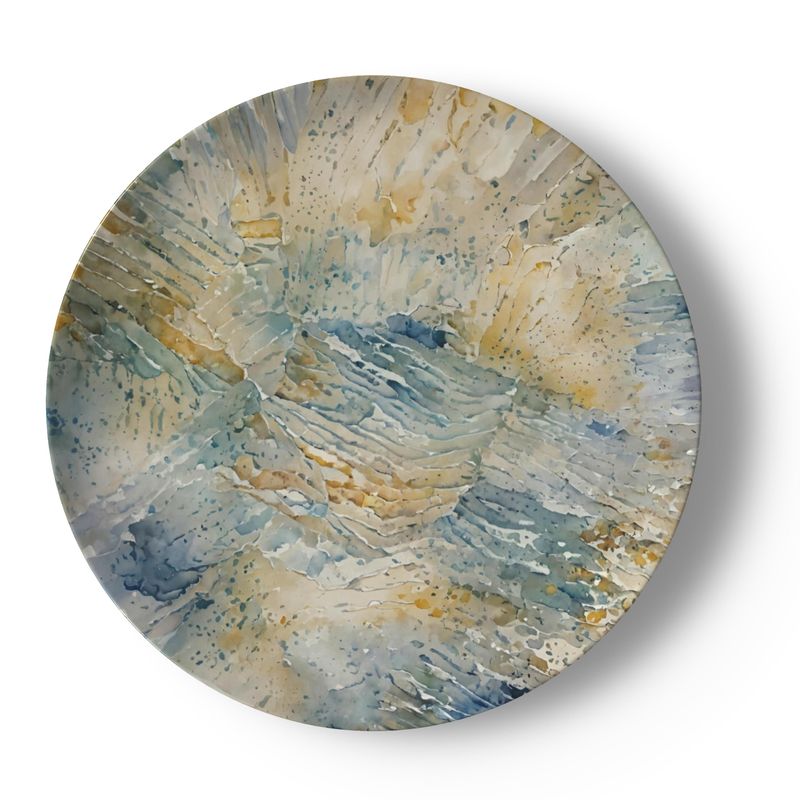China Plates from Original Dutch Pour Paintings