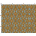 Fabric Fleur de Lis Metallic Design