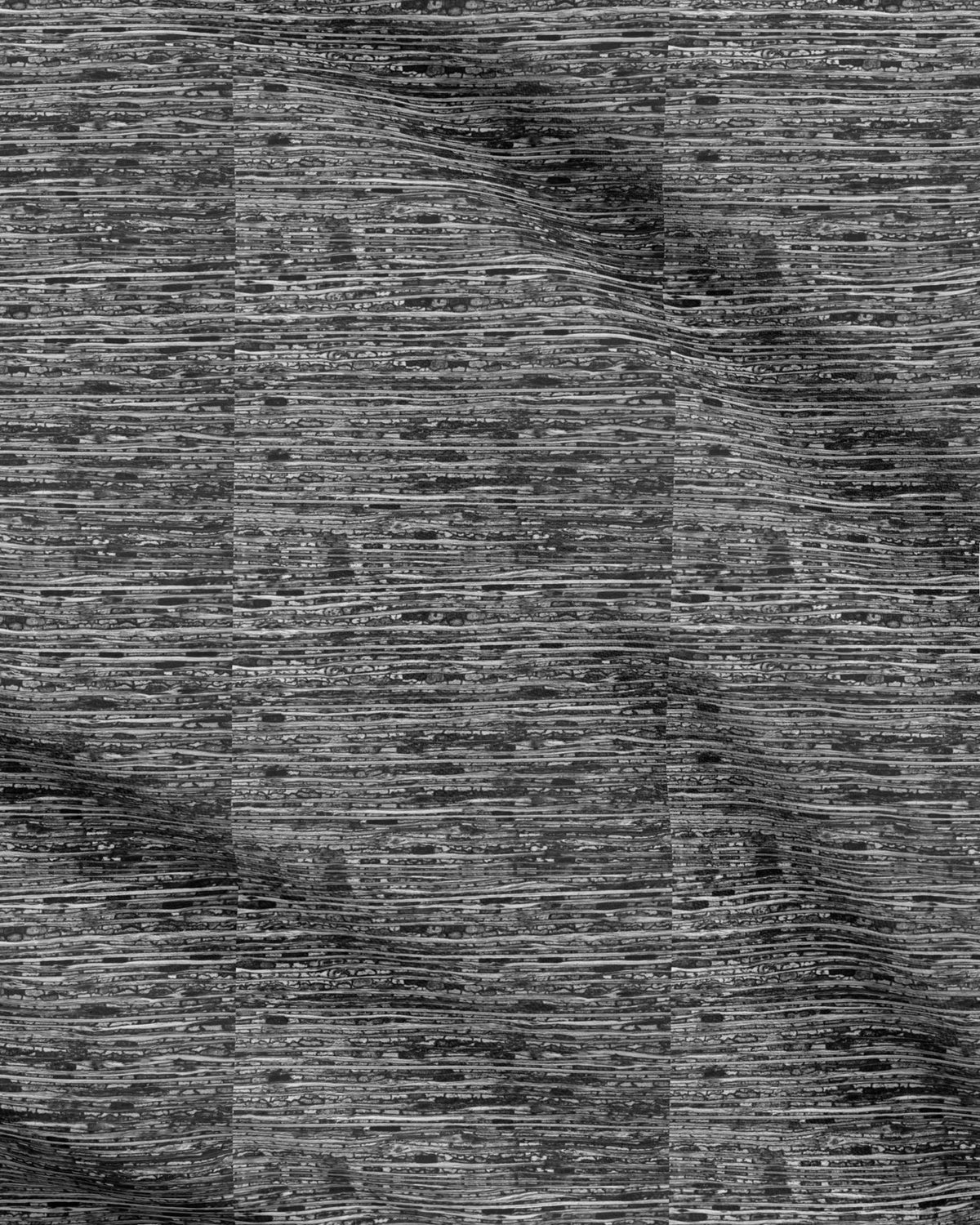 Fabric Wood Look in Black and White