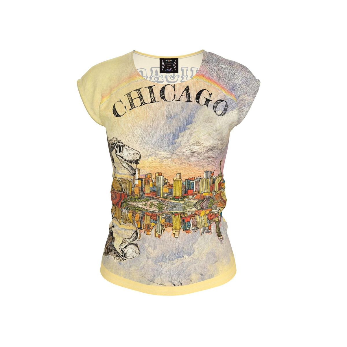 Chicago Ladies Loose Fit T-Shirt
