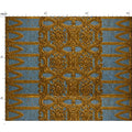 Elegent Dark Gold Fabric Printing