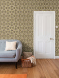 Nautical neutral repeat pattern Wallpaper