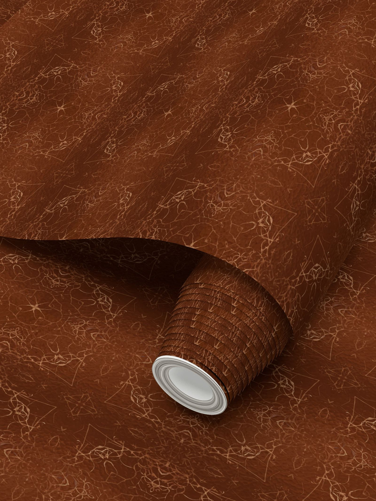 Metallic Gold Repeat Pattern Wallpaper
