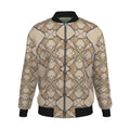 Mens Bomber Jacket Geometrical