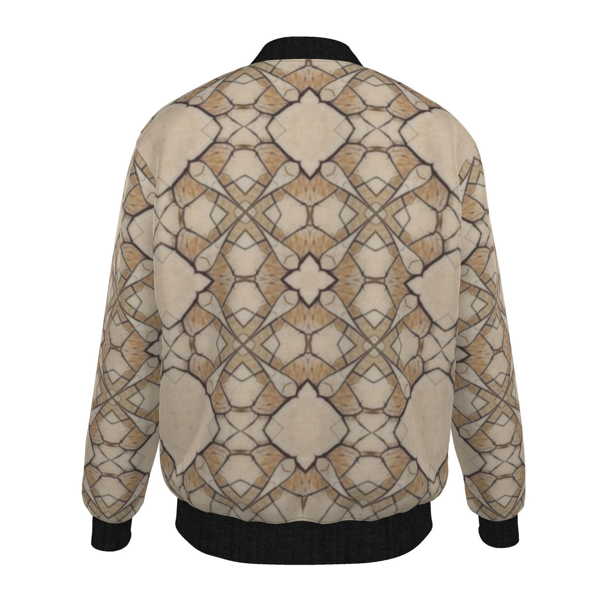 Mens Bomber Jacket Geometrical