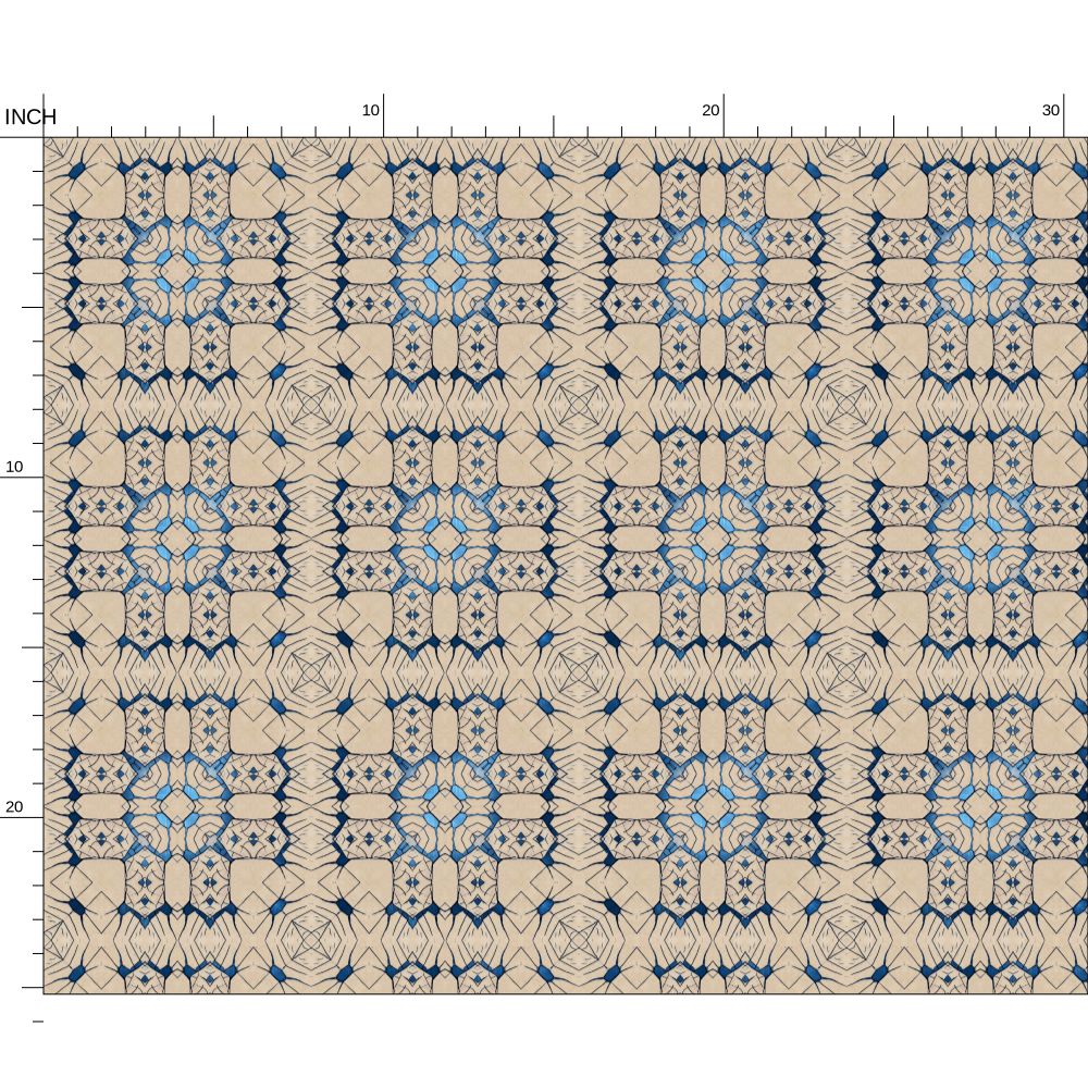 Fabric Printing Artistic Original Digital Design 4b2