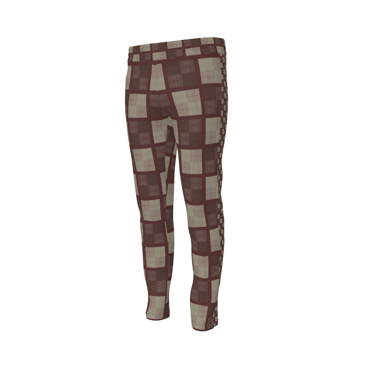 Mens Tracksuit Checkered Pants