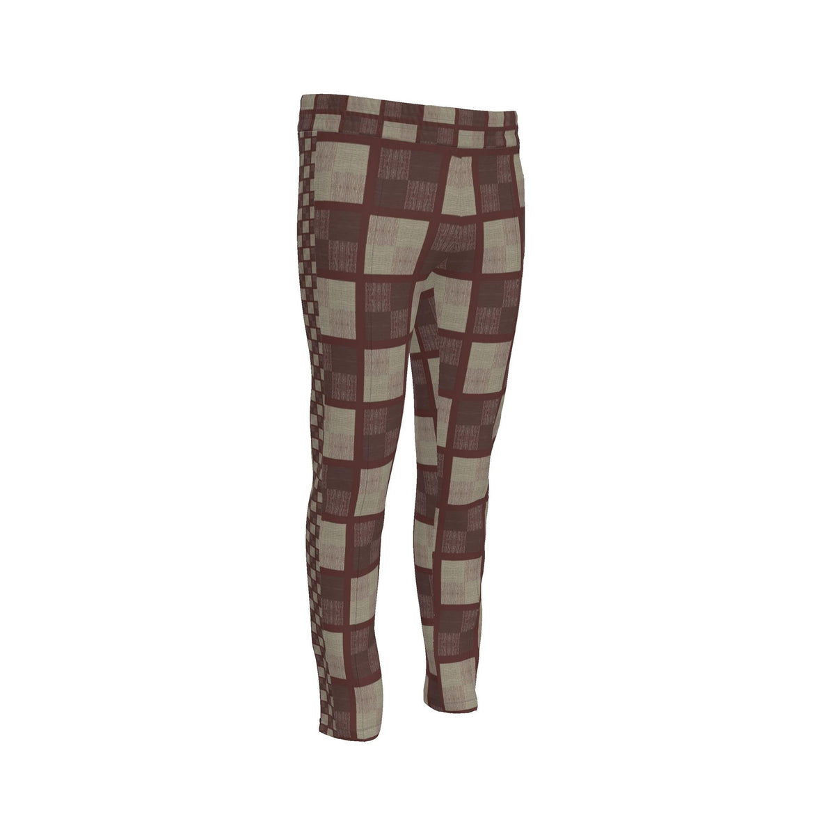 Mens Tracksuit Checkered Pants