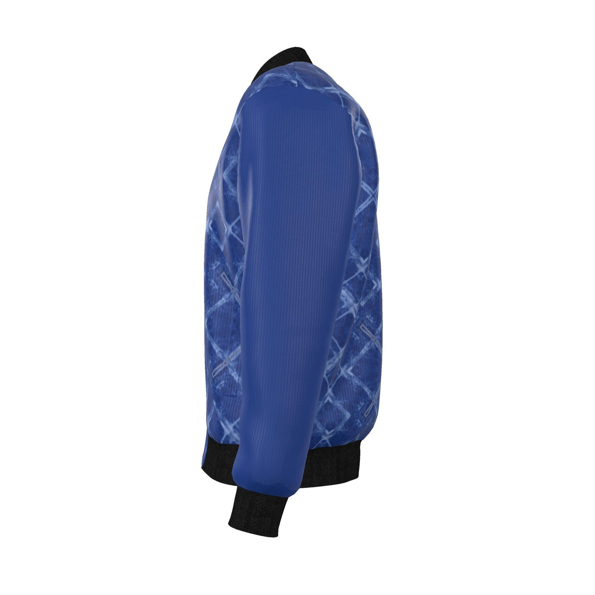 Mens Reversible Silk Bomber Jacket 2 Fabulous Designs in 1