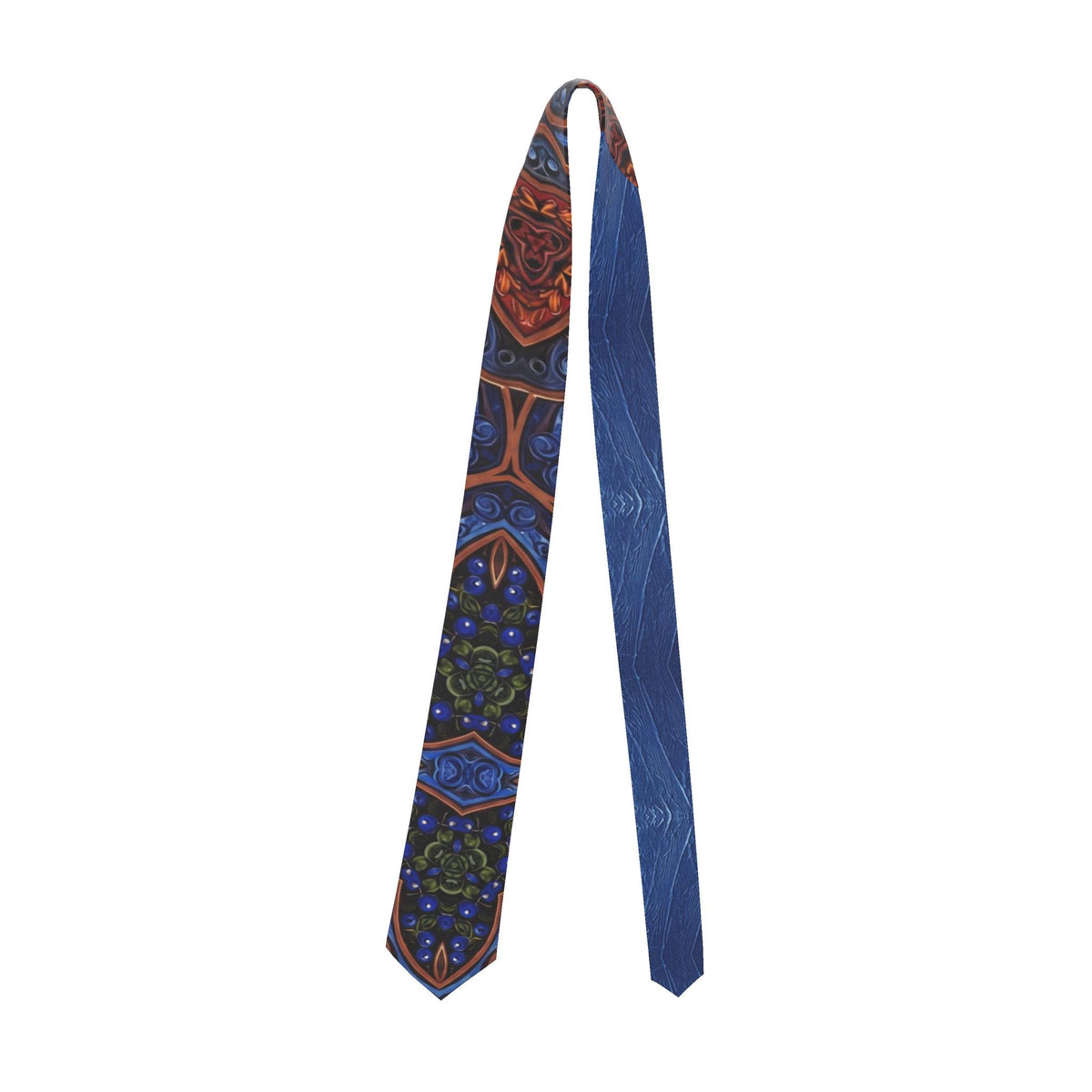 Handmade Silk Tie Metallic look Just Artistic!