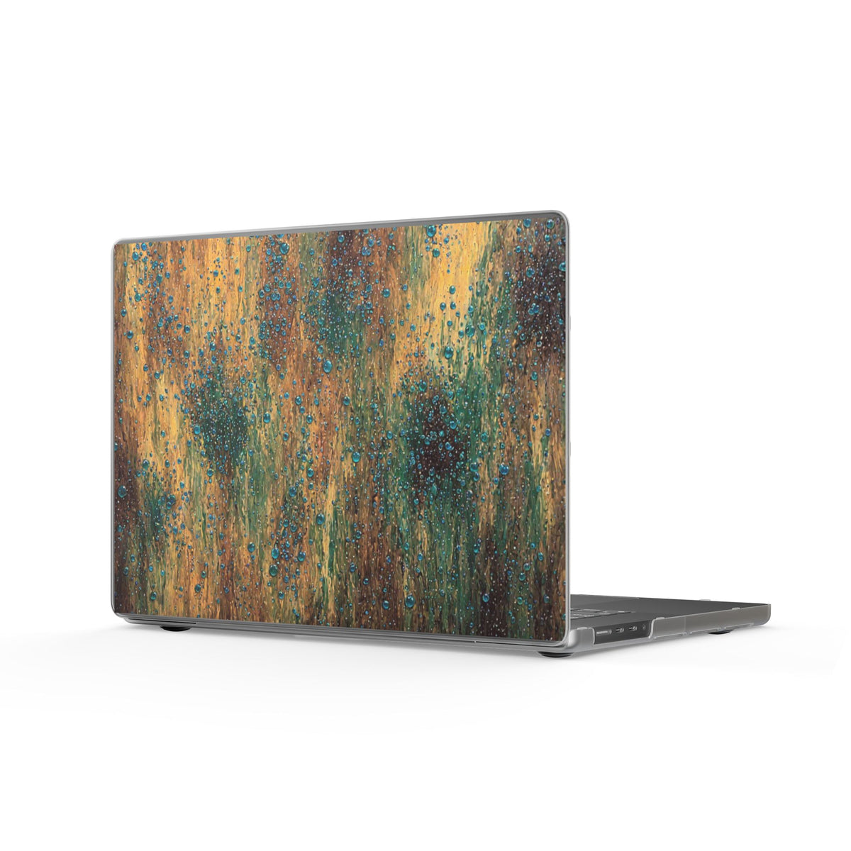 Abstract Multi-colored Bubbles on a MacBook Case – Matte Protective Laptop Skin